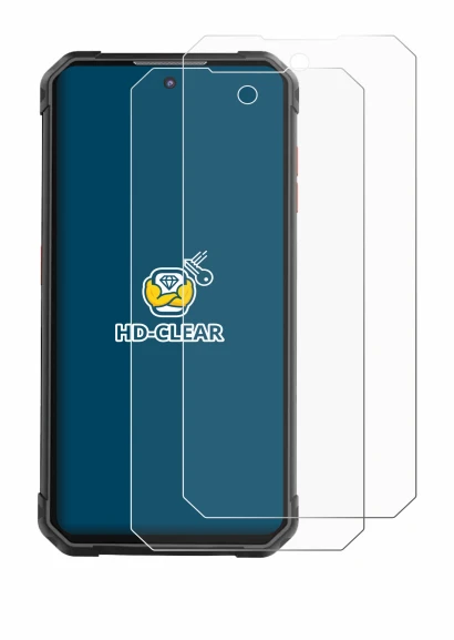 Immagine del dispositivo iiiF150 B2 Pro con un'ampia varietà di protezioni per lo schermo.