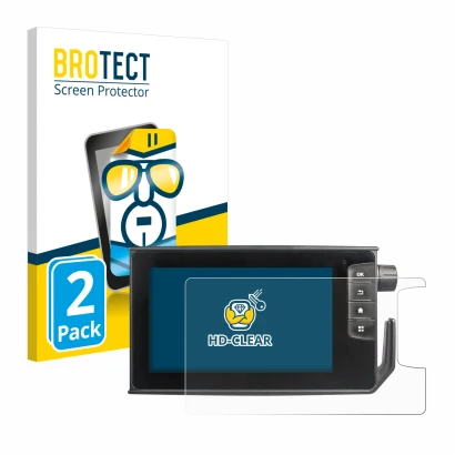 Parte frontale di una confezione del prodotto con il logo del marchio BROTECT. Accanto è raffigurato il dispositivo Valtra Sma