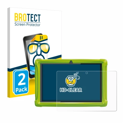 Parte frontale di una confezione del prodotto con il logo del marchio BROTECT. Accanto è raffigurato il dispositivo Clementoni