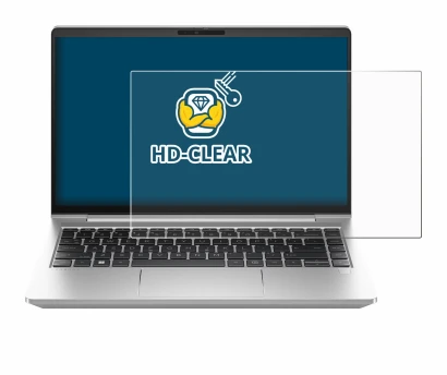 Immagine del dispositivo HP ProBook 440 G10 con un'ampia varietà di protezioni per lo schermo.