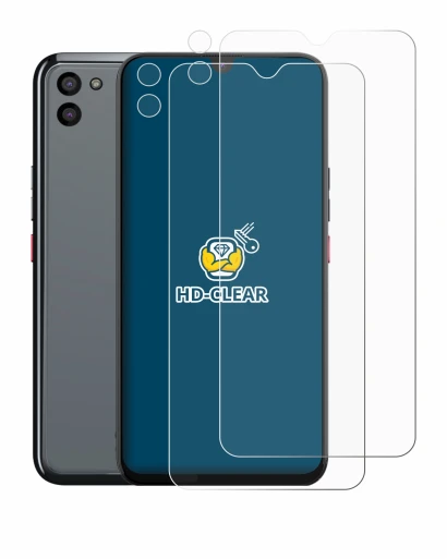 Immagine del dispositivo Gigaset GS5 PRO SE (Fronte+Fotocamera) con un'ampia varietà di protezioni per lo schermo.