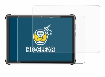 Immagine del dispositivo Oukitel RT6 con un'ampia varietà di protezioni per lo schermo.