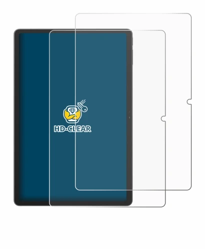 Immagine del dispositivo Blackview Tab 16 Pro con un'ampia varietà di protezioni per lo schermo.