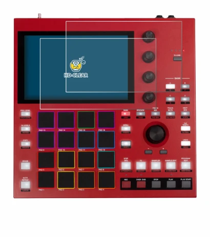 Immagine del dispositivo Akai MPC One+ con un'ampia varietà di protezioni per lo schermo.