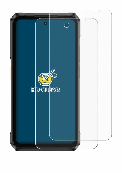 Immagine del dispositivo Ulefone Armor 26 Ultra con un'ampia varietà di protezioni per lo schermo.