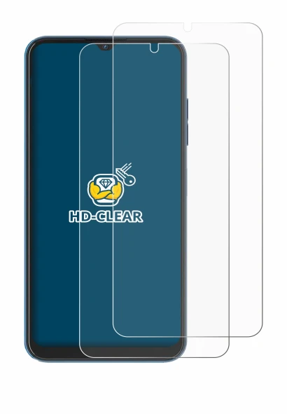 Immagine del dispositivo Hotwav Note 13 con un'ampia varietà di protezioni per lo schermo.