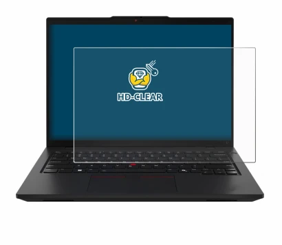 Immagine del dispositivo Lenovo ThinkPad L14 Gen 5 con un'ampia varietà di protezioni per lo schermo.