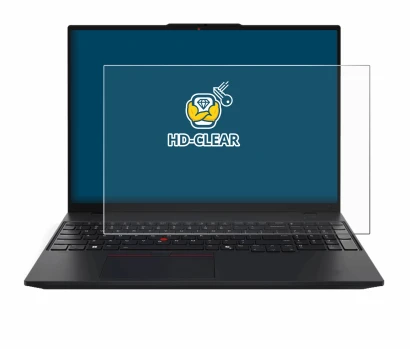 Immagine del dispositivo Lenovo ThinkPad L16 Gen 1 con un'ampia varietà di protezioni per lo schermo.