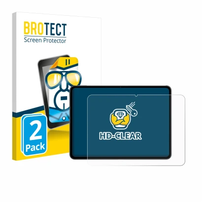 Parte frontale di una confezione del prodotto con il logo del marchio BROTECT. Accanto è raffigurato il dispositivo OnePlus Pa