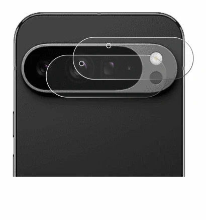 Immagine del dispositivo Google Pixel 9 Pro XL (SOLO Fotocamera) con un'ampia varietà di protezioni per lo schermo.