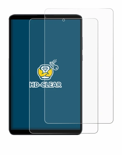 Immagine del dispositivo Xiaomi Redmi Pad SE 8.7 4G con un'ampia varietà di protezioni per lo schermo.