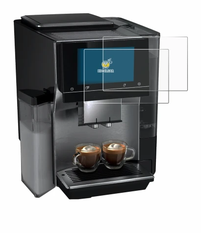 Immagine del dispositivo Siemens EQ700 con un'ampia varietà di protezioni per lo schermo.