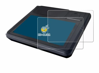 Immagine del dispositivo Techfive ECR 100 con un'ampia varietà di protezioni per lo schermo.