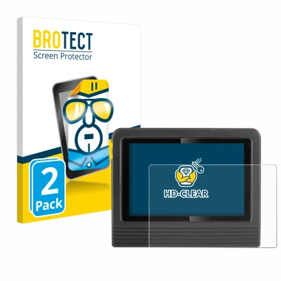 Parte frontale di una confezione del prodotto con il logo del marchio BROTECT. Accanto è raffigurato il dispositivo Launch X-4