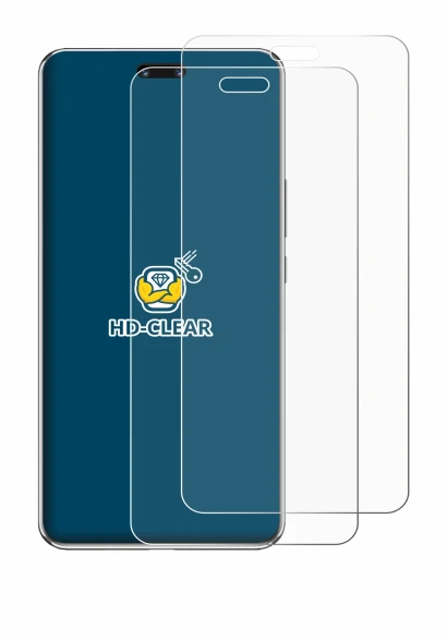 Immagine del dispositivo Huawei Nova 13 Pro con un'ampia varietà di protezioni per lo schermo.