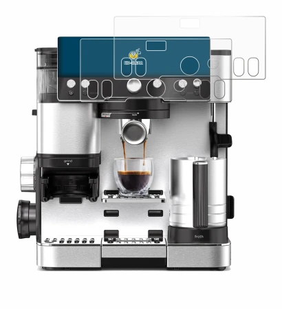 Immagine del dispositivo Ninja Luxe Cafe Essential con un'ampia varietà di protezioni per lo schermo.