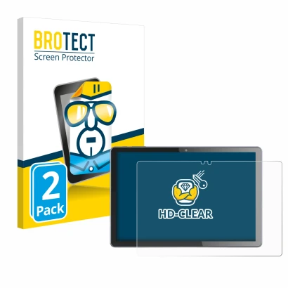 Parte frontale di una confezione del prodotto con il logo del marchio BROTECT. Accanto è raffigurato il dispositivo VALE V10E-