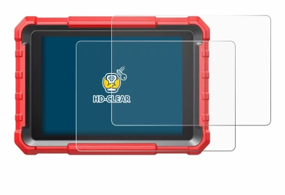 Immagine del dispositivo Launch X-431 PROS Elite Pro 5 con un'ampia varietà di protezioni per lo schermo.