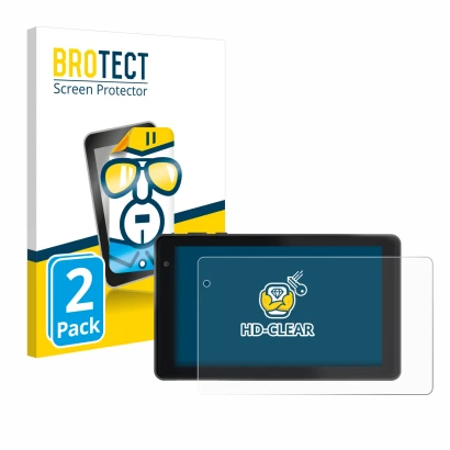 Parte frontale di una confezione del prodotto con il logo del marchio BROTECT. Accanto è raffigurato il dispositivo Lisciani M