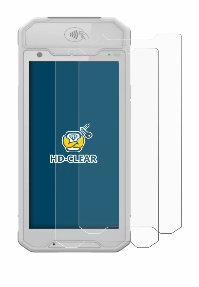 Immagine del dispositivo Dojo Pocket con un'ampia varietà di protezioni per lo schermo.