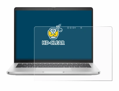 Immagine del dispositivo Dell Pro 14 Plus 2-in-1 PB14250 con un'ampia varietà di protezioni per lo schermo.