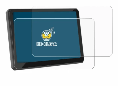 Immagine del dispositivo Carpuride W702BS 7" con un'ampia varietà di protezioni per lo schermo.