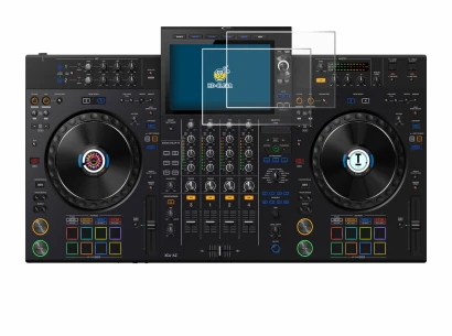 Immagine del dispositivo Pioneer XDJ-AZ con un'ampia varietà di protezioni per lo schermo.