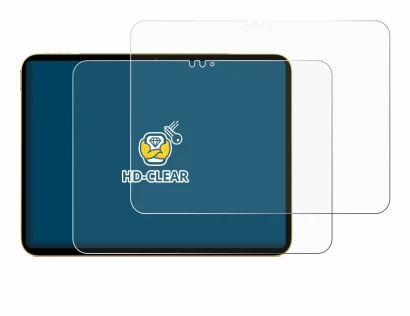 Immagine del dispositivo Apple iPad Air 11" M3 2025 con un'ampia varietà di protezioni per lo schermo.