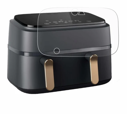 Immagine del dispositivo Philips Airfryer NA352/00 con un'ampia varietà di protezioni per lo schermo.