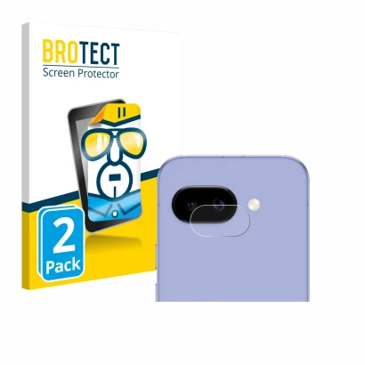 Parte frontale di una confezione del prodotto con il logo del marchio BROTECT. Accanto è raffigurato il dispositivo Google Pix