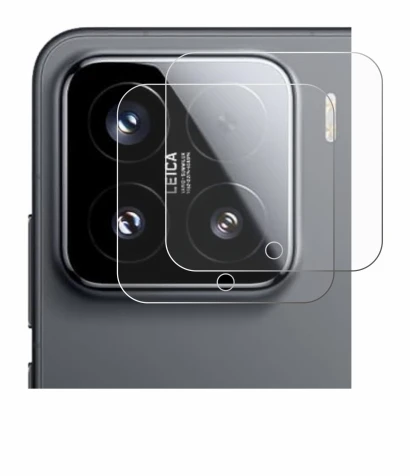 Immagine del dispositivo Xiaomi 15 (SOLO Fotocamera) con un'ampia varietà di protezioni per lo schermo.