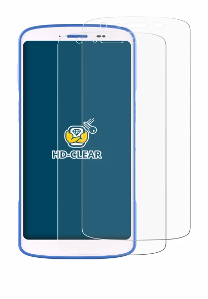 Immagine del dispositivo Zebra HC 25 con un'ampia varietà di protezioni per lo schermo.