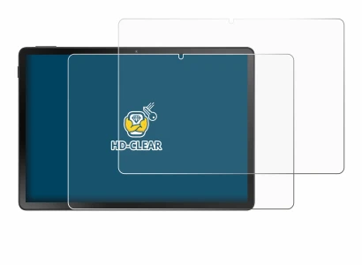 Immagine del dispositivo Doogee U11 Pro con un'ampia varietà di protezioni per lo schermo.