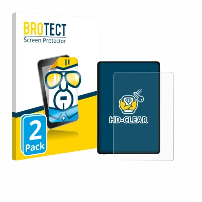 Parte frontale di una confezione del prodotto con il logo del marchio BROTECT. Accanto è raffigurato il dispositivo Honor Pad