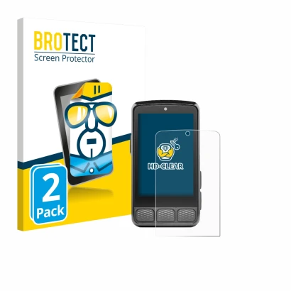 Parte frontale di una confezione del prodotto con il logo del marchio BROTECT. Accanto è raffigurato il dispositivo Wahoo Elem