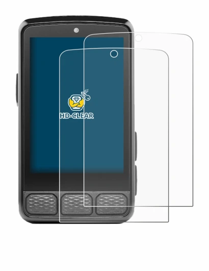 Immagine del dispositivo Wahoo Elemnt Roam 3 con un'ampia varietà di protezioni per lo schermo.