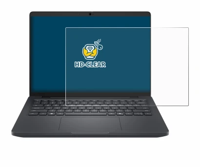 Immagine del dispositivo Dell Pro Max 14 con un'ampia varietà di protezioni per lo schermo.