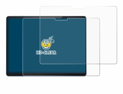 Immagine del dispositivo Microsoft Surface Pro 13 con un'ampia varietà di protezioni per lo schermo.