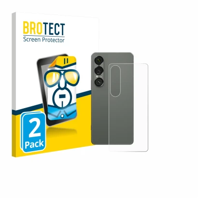 Parte frontale di una confezione del prodotto con il logo del marchio BROTECT. Accanto è raffigurato il dispositivo Sony Xperi