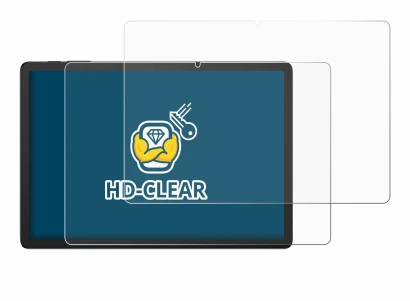 Immagine del dispositivo Doogee Tab G6 Plus con un'ampia varietà di protezioni per lo schermo.