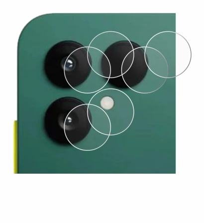 Immagine del dispositivo Fairphone 6 (SOLO Camera) con un'ampia varietà di protezioni per lo schermo.