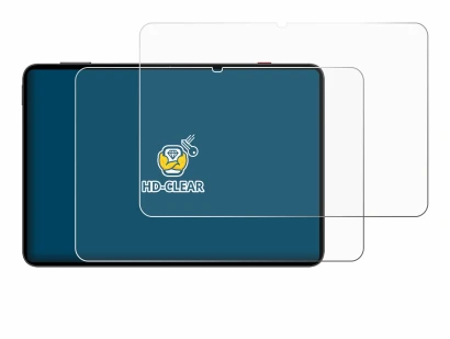 Immagine del dispositivo Redmagic Astra NP05J con un'ampia varietà di protezioni per lo schermo.