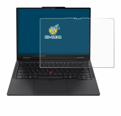 Immagine del dispositivo Lenovo ThinkPad T14s 2-in-1 con un'ampia varietà di protezioni per lo schermo.