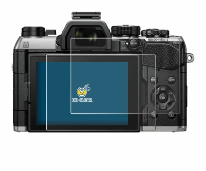 Immagine del dispositivo Olympus OM System OM-5 Mark II con un'ampia varietà di protezioni per lo schermo.