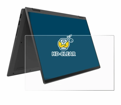Immagine del dispositivo Lenovo IdeaPad Flex 5 14ALC05 con un'ampia varietà di protezioni per lo schermo.
