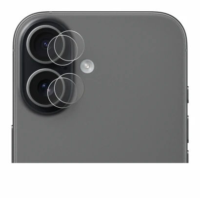 Immagine del dispositivo Apple iPhone 17 (SOLO Fotocamera) con un'ampia varietà di protezioni per lo schermo.
