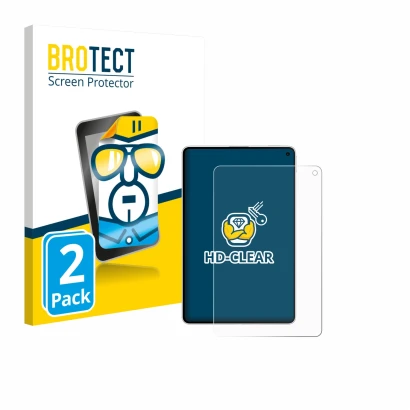 Parte frontale di una confezione del prodotto con il logo del marchio BROTECT. Accanto è raffigurato il dispositivo Huawei Mat