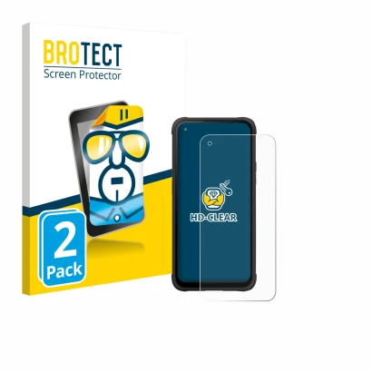 Parte frontale di una confezione del prodotto con il logo del marchio BROTECT. Accanto è raffigurato il dispositivo Hammer Bla