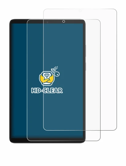 Immagine del dispositivo Samsung Galaxy Tab A11 8.7" con un'ampia varietà di protezioni per lo schermo.