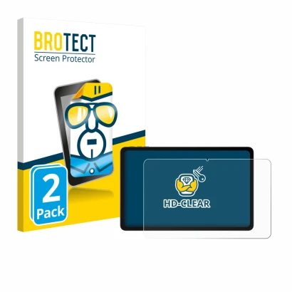 Parte frontale di una confezione del prodotto con il logo del marchio BROTECT. Accanto è raffigurato il dispositivo Doogee U12